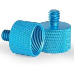 2 pi�ces kit adaptateur vis en de r�ducteur de filetage 1 / 4 � 5 / 8 vis convertisseur en pour mic stand, ...