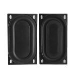 2 pices radiateur basse woofer membrane vibration haut - parleur passif caisson basses 70mm bricolage ...