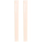 2 pi�ces de rechange ecrou de selle de chevalet en plastique beige pour guitare classique