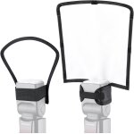 2 pices softbox diffuseur flash 25x25x21 cm rflecteur blanc flexible et 18x20x10 cm rflecteur  deux ...