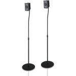 2 pieds enceintes universels (supports haut - parleur, hauteur rglable max. 123 cm, antidrapant, charge ...