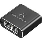 2 port rj45 ethernet switch, 1000mbps gigabit lan splitter 1 to 2 ports hub for computer, router, set ... 2 port rj45 ethernet switch, 1000mbps gigabit lan splitter 1 to 2 ports hub for computer, router, set ...