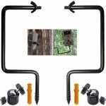 2 support pour camera de randonnée exterieur, support universel 1 / 4 filetage en acier durable, pivotant ... 2 support pour camera de randonnée exterieur, support universel 1 / 4 filetage en acier durable, pivotant ...