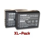 Vhbw 2x batteries compatible avec canon eos 1100, 1200d, 1100d appareil photo, reflex num�rique (800mah, ...