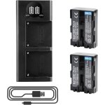 2 x np - fm500h batterie de rechange et chargeur double compatible avec sony a57 a58 a65 a77 a100 a200 ... 2 x np - fm500h batterie de rechange et chargeur double compatible avec sony a57 a58 a65 a77 a100 a200 ...