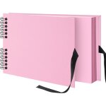 20, 5x20, 5 cm album photo scrapbook diy scrap book album 40 pages, livre d'images en papier kraft avec ...