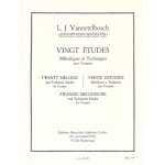 Louis julien vannetelbosch : 20 etudes mlodiques et techniques - recueil trompette 9790046236327 al23632 ...