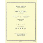Jacques del�cluse : 20 etudes pour timbales - recueil timbales 9790046239335 al23933