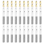 20 pcs harpe harpe accordage clous avec 20 pcs rivets rgls pour lyre harpe petite harpe musique instrument ...