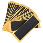 20 pcs / lot noir fingerboard deck uncut tape autocollants noir mousse grip bande autocollants 38mmx110mm ... 20 pcs / lot noir fingerboard deck uncut tape autocollants noir mousse grip bande autocollants 38mmx110mm ...