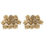 20 pièces corne ténor clé bouton valeur de piston vis chapeau pour trompette cornet accessoires tuba 20 pièces corne ténor clé bouton valeur de piston vis chapeau pour trompette cornet accessoires tuba