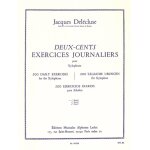 Jacques del�cluse : 200 exercices journaliers pour xylophone vol. 1 xylophone - recueil xylophone 979004624256 ...