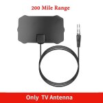 200 mile port�e signal tv c�ble d'antenne num�rique hd 1080p 4k antenne num�rique int�rieure hdtv avec ...