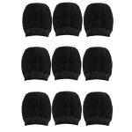 200 pcs jetable microphone sanitaire pare - brise, couvercle de microphone a main, pour l'enregistrement ...