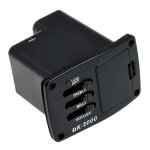Uk - 2000 spirale cble pizolectrique pickup eq et ampli pour ukull (pas de batterie)