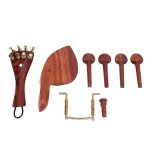 2024 pices de rparation de violon accessoires haut de gamme jujube bois cordier mentonnire cheville ...