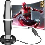 2025 antenne tv int�rieur puissante tnt, 36dbi 450 km r�ception antenne tnt avec amplificateur de signal ...