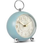 2025 - horloge de chevet silencieuse, sans tic - tac, horloge de bureau, r�veil analogique, r�veil r�tro ...