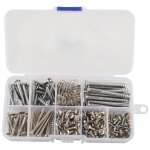 204 pcs kit de vis de guitare 9 types assortiment set avec ressorts pour guitare electrique chevalet ... 204 pcs kit de vis de guitare 9 types assortiment set avec ressorts pour guitare electrique chevalet ...