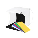 Seulement 20cm studio box - mini panneau lumineux de fond sans ombre + 2 panneaux de 20cm, pour studio ... Seulement 20cm studio box - mini panneau lumineux de fond sans ombre + 2 panneaux de 20cm, pour studio ...