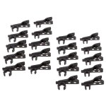 20pack portable microphone lapel tie lavalier mic metal clip holder 8 / 12mm 20pack portable microphone lapel tie lavalier mic metal clip holder 8 / 12mm