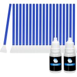 20pcs 16mm aps - c nettoyage pour capteur kit, ecouvillons de capteur + nettoyant spcial pour capteur, ...