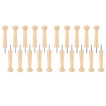 20pcs en bois shaker peg bois viss shaker pegs bois non fini shaker racks pour suspendre des vtements ...