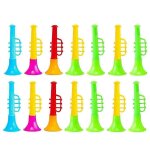 20pcs mnage jouet trompettes intressant en plastique trompettes mini trompettes en plastique enfants ...