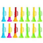 20pcs mnage jouet trompettes intressant en plastique trompettes mini trompettes en plastique enfants ...