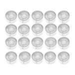 20pcs / set guitar effect pedal footswitch toppers foot nail cap protection cap for guitar effect ped ...