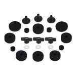 21 pcs cymbale feutres charleston embrayage feutre cymbale support manchons avec ecrous a oreilles de ... 21 pcs cymbale feutres charleston embrayage feutre cymbale support manchons avec ecrous a oreilles de ...