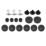 21pcs tambour cymbale feutre pad antid�rapant instrument accessoire pi�ce de rechange kit