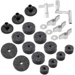 23 pices cymbale remplacement accessoires cymbale feutres hi - hat embrayage feutre hi hat coupe feutre ...