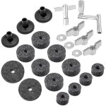 23 pices cymbale remplacement accessoires cymbale feutres hi - hat embrayage feutre hi hat coupe feutre ...