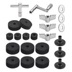 23pcs cymbal accessoires de remplacement d pices avec supports de cymbale feutres d cymbale pads inclus ...
