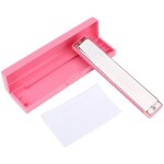 24 trous cl� de c m�tal harmonica bouche orgue enfants jouet harmonicas (rose)