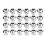 24pcs guitare corde bouton viroles 10mm haute performance mati�re plastique semi ferm� design guitare ...