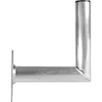 25 support mural en aluminium avec distance au mur de 25 cm (support pour antenne satellite, fixation ...