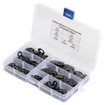260pcs / set metal starlock push - on locking washer fastener star nut kit assorti haute qualité 260pcs / set metal starlock push - on locking washer fastener star nut kit assorti haute qualité