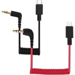 2pcs câbles adaptateurs microphone usb c vers trs 3, 5mm, pour hollyland lark m1 / m2 / max / 150 / m1 ... 2pcs câbles adaptateurs microphone usb c vers trs 3, 5mm, pour hollyland lark m1 / m2 / max / 150 / m1 ...