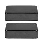 2pcs couvercle de micro de guitare electrique type ferm scell humbucker double bobinage micro en laiton ...