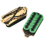 2pcs double bobine guitare electrique humbucker micro chevalet & cou aimant en cramique invader style ...