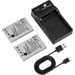 2pcs en - el5 enel5 batteries et chargeur compatibles avec nikon coolpix p510 p520 p530 p5100 p6000 s10 ... 2pcs en - el5 enel5 batteries et chargeur compatibles avec nikon coolpix p510 p520 p530 p5100 p6000 s10 ...