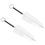 2pcs embouchure universelle brosse de nettoyage nylon compatible avec trombone trompette cor fran�ais ...