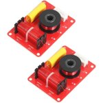2pcs filtres de croisement audio du systme de haut - parleurs 2 voies 130w distributeur de frquence ...