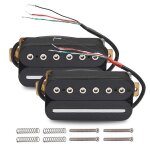 2pcs guitare electrique humbucker ajustant double bobine guitare micro guitare micros guitare electrique ...