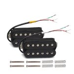 2pcs guitare lectrique micros set 5 double bobinage humbucker lectrique