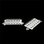 2pcs guitare manche chevalet humbucker micro plaque de base 50mm 52mm espacement des p�les humbucker ...