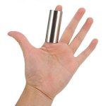 2pcs guitare slider 60mm verre slide et inoxydable slider