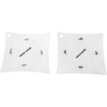 2pcs guitare touche touche selle selle ecrou rayon jauge mesure outil en acier inoxydable 2pcs guitare touche touche selle selle ecrou rayon jauge mesure outil en acier inoxydable